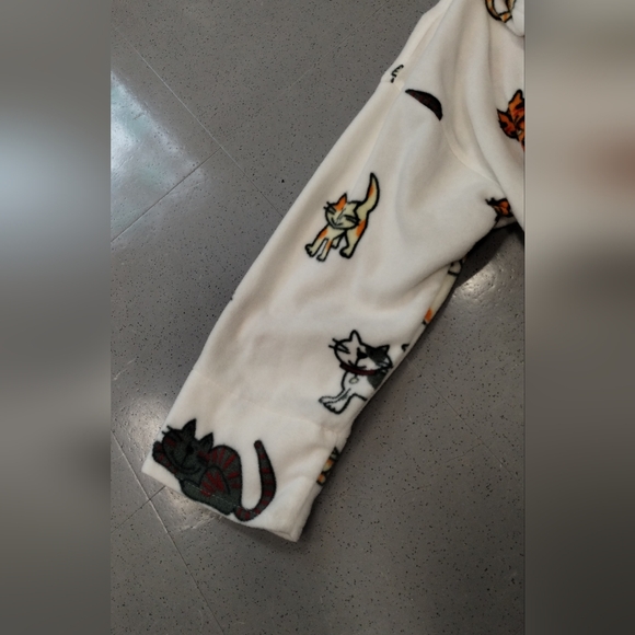 Aegean Apparel Polyester Cat White Sleepwear & Robes Women Cat Lady Granny Core - Picture 6 of 11